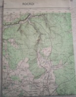 Rocroi ,Ardennes ( 08 ) - Cartes Topographiques