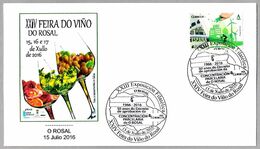 24 FERIA DO VIÑO DO ROSAL - WINE FAIR. O Rosal, Galicia, 2016 - Vins & Alcools