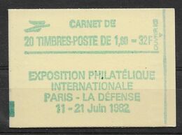 France Carnet 2187 C 1 - GB - Conf. 8 - Neuf ** Sans Charnière - TB - Other & Unclassified