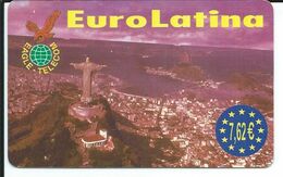 Télécarte EuroLatina 7,62€ - Téléphones