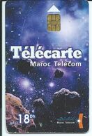 Télécarte Maroc Télécom 18dh - Téléphones