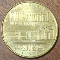 14 CAEN LE MÉMORIAL 20 ANS MDP 2008 MÉDAILLE SOUVENIR MONNAIE DE PARIS JETON TOURISTIQUE MEDALS COINS TOKENS - 2008