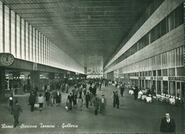 Echtfotokarte ROM, Stazione Termini, Halle - Transportes