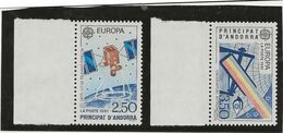 ANDORRE - TIMBRE EUROPA -N° 402 ET 403 -NEUF SANS CHARNIERE -ANNEE 1991 - - COTE :24€€ - Nuevos