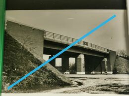 Photo Original, Ministère De Travaux Publics 1950, Pont De Beernem Autoroute Bruxelles-Ostend - Beernem