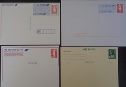 2605 - 1975/1994 - ENTIERS POSTAUX - N°1814-CP1 + 2715-CP1 + 2806-CP1 + 2806-E3 NEUFS** - Konvolute: Ganzsachen & PAP