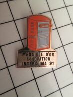 2719 Pins Pin's / Rare & Belle Qualité THEME MARQUES / CLIMATISEUR WIESSMANN MEDAILLE D'OR INNOVATION INTERCLIMA 91 - Disney