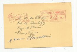 JC, Carte Postale , EMA , Etats Unis , ARDMORE ,OKLA. ,1960 ,flamme , The Samuel Roberts Noble Foundation - Poststempel