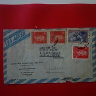 LETTRE BUENOS AIRES POUR LYON - Covers & Documents