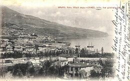 Ukrainia Ukraine Yalta Jalta - Crimée Vue Générale (Phototypie Scherer, Nabholz & Co Moscou 1901) - Ukraine