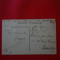 AUXERRE MARCOPHILIE CACHET STATION MAGASIN D AUXERRE - Militaire Zegels