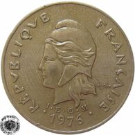 LaZooRo: French Polynesia 100 Francs 1976 XF / UNC - Französisch-Polynesien