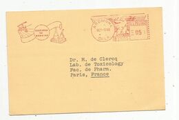 JC, Carte Postale , EMA , Etats Unis , ARDMORE ,OKLA. ,1960 ,flamme , The Samuel Roberts Noble Foundation - Storia Postale