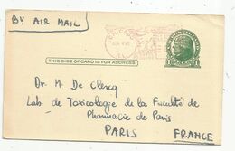 JC, Carte Postale, Entier Postal, EMA , Etats Unis , CHICAGO , ILL. , 1960 , Medical Research Institute - 1941-60