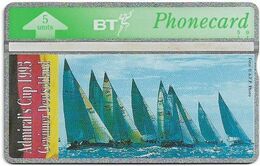 UK - BT - L&G - BTO-057 - Admirals Cup 1993 (#1) - 309G - 5Units, 5.000ex, Mint - BT Edición Extranjera