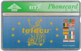 UK - BT - L&G - BTO-110 - ECU - Telecu - United Kingdom - 449A - 20Units, 2.500ex, Mint - BT Übersee