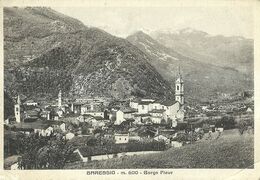 Delcampe - 9138 "GARESSIO M. 600-BORGO PIAVE" PANORAMA- CART. POST.  ORIG. SPED.1938 - Cuneo