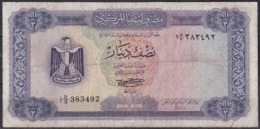 F-EX18891 LIBIA LYBIA 1/2 DINAR. - Libye