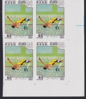 F-EX18936 SAHARA 1994 OLYMPIC GAMES ATLANTA ATHLETISM PROOF IMPERFORATED - Autres - Afrique