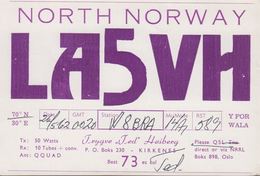 1962. NORGE. Radio-card NORTH NORWAY KIRKENES. () - JF365647 - Other & Unclassified