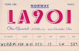 1971. NORGE. Radio-card ALTA. NORWAY. () - JF365657 - Altri & Non Classificati