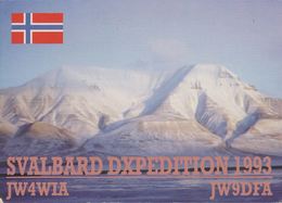 1993. SVALBARD. Radio-card. SVALBARD EXPEDITION 1993. () - JF365677 - Altri & Non Classificati