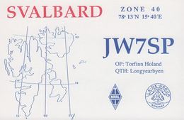 1990. SVALBARD. Radio-card. SVALBARD. LONGYEARBYEN. () - JF365678 - Autres & Non Classés