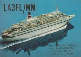 1982. NORGE. Radio-card. M/S ROYAL VIKING SEA. SHIP. () - JF365682 - Altri & Non Classificati