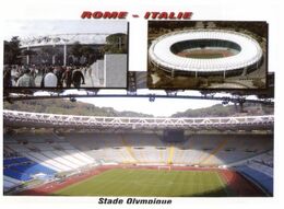 (N 16) Olympic Games In Italy - Roma Olympic Stadium - Jeux Olympiques