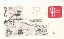 1981 USA  Space Shuttle Tests Readiness Of All Rescue And Ground Personnel  Commemorative Cover B - Noord-Amerika