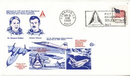 1980 USA  Space Shuttle T-38/SR-71 Shuttle Intercept Tracking Commemorative Cover - América Del Norte