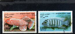 AFGHANISTAN   1998  Y.T. N° Poissons  Oblitéré - Afghanistan