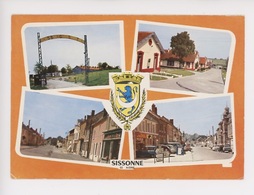 Delcampe - Sissonne : Multivues N°9 C Combier - Sissonne