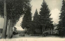 Bains Les Bains * La Gare * Ligne Chemin De Fer Des Vosges - Bains Les Bains