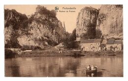 CPA NELS - Prondeville - Les Rochers De Fresnes - Animée - Barque Sur La Meuse. - Profondeville