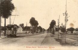 Bobigny * Route De Paris * La Folie * Quartier * Tramway Tram - Bobigny