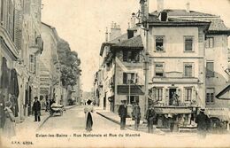 évian Les Bains * Rue Nationale Et Rue Du Marché - Evian-les-Bains