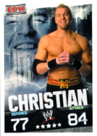 Wrestling, Catch : CHRISTIAN (ECW, 2008), Topps, Slam, Attax, Evolution, Trading Card Game, 2 Scans, TBE - Trading-Karten