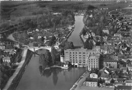 10-NOGENT-SUR-SEINE- VUE DU CIEL EN AVION - Nogent-sur-Seine