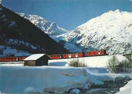 Furka Oberland Bahn Bei Fiesch          1971 - Fiesch