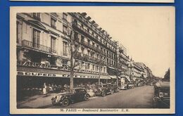 PARIS Boulevard MONTMARTRE  Café De MADRID     Animées - Arrondissement: 02