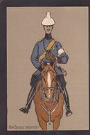 CPA Allemagne Germanie Non Circulé Uniformes Militaria Cheval Horse - Autres & Non Classés