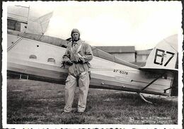 Propagande Aéronautique  S M Le Roi Léopold III (avion 35 C + 5c) 1938 (prix Fixe) - 1934-1951