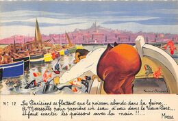 13-MARSEILLE- CARTE D'ILLUSTRATEUR MIREILLE - Non Classés