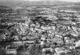 13-LAMBESC- VUE AERIENNE PANORAMIQUE DE LA VILLE - Lambesc