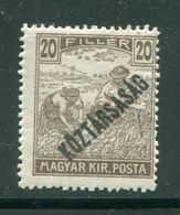 HONGRIE- Y&T N°204- Neuf Avec Charnière * - Unused Stamps
