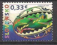 Slowakei  (2009)  Mi.Nr.  609  Gest. / Used  (2gk34) - Usati