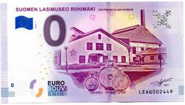 Billet Touristique - 0 Euro - Finlande - Lasimuseo (2018-1) - Privatentwürfe