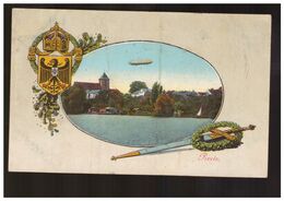 AK Preetz, Zeppelin Ca 1920 - Preetz