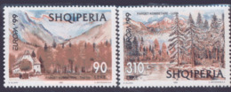 CEPT Natur - Und Nationalparks / Nature National Parks Albanien 2690 - 2691 ** Postfrisch, MNH, Neuf - 1999